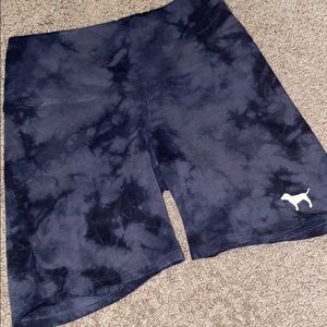 Gray pink Victoria’s Secret biker shorts